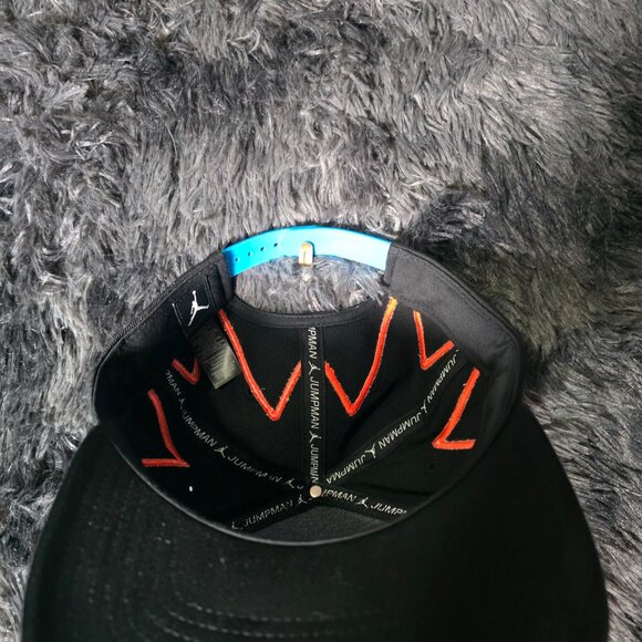 Jordan Melo M10 Snapback Hat Carmelo Anthony Rare Jumpman Flat Brim - Picture 5 of 8